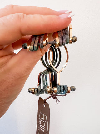 Crossover Mixed Metal Cuff Bracelet