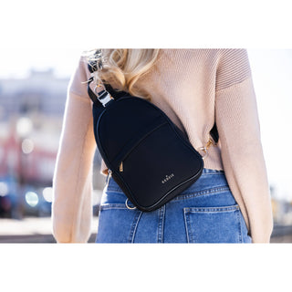 Kedzie Sloane Sling Backpack | Black | DM Merchandising | DM-01