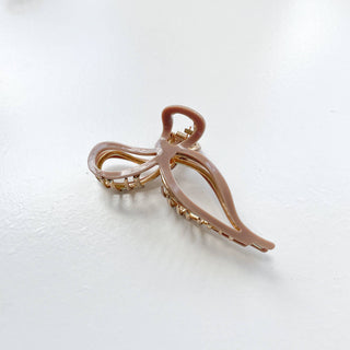 Sabrina | Ribbon Bow Metal Eco-Friendly Claw Clip