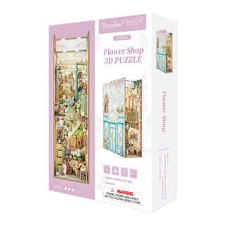 DIY Book Nook Kit: Flower Shop HTQ141