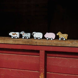 Mini Barnyard Pull Back Racers
