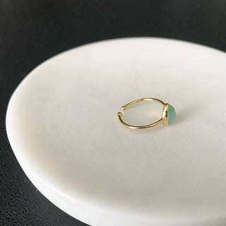 Teardrop Minty Ring