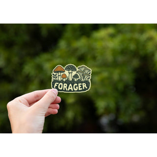 Forager | Waterproof Mushroom Sticker