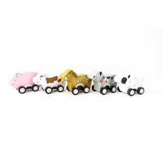 Mini Barnyard Pull Back Racers