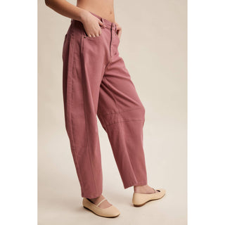 Barrel Leg Utility Pants | LI-16