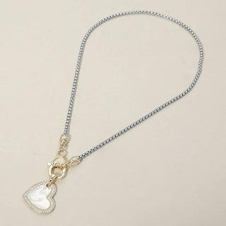 Golden Heart Glow Necklace | SS-05