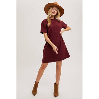 Soft Short T-Shirt Dress BI-05