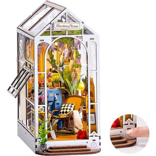 Book Nook Kit DIY Miniature House Garden House