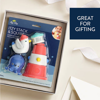 Itzy Stack & Squirt™ – Anchors Aweigh Bath Toy