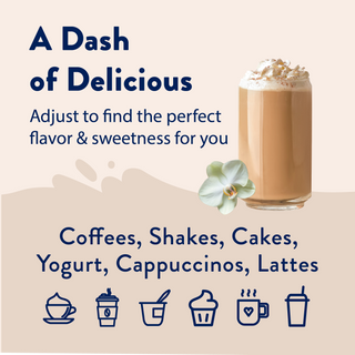 Naturally Sweetened French Vanilla Syrup - 375ml