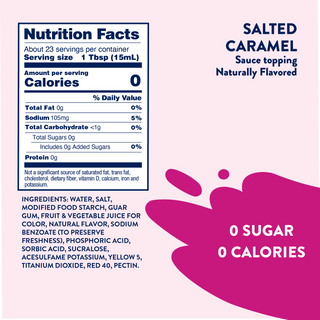 Skinny Mixes | Sugar Free Salted Caramel Sauce