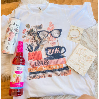 Book Lover Graphic Tee l KT-25