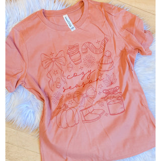 Cozy Season | Graphic Tee | KT-143
