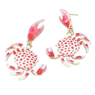 Snappy Little Crab Earrings | SS-02