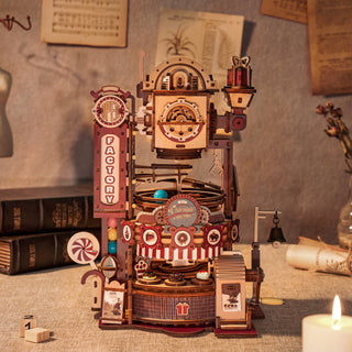 Marble Chocolate Factory Robotime Rokr Wooden Puzzle