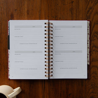 Abide Journal | Maroon Guided Christian Journal