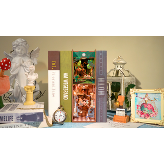 DIY Book Nook Kit | Alice's Adventure | HTQ128