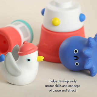 Itzy Stack & Squirt™ – Anchors Aweigh Bath Toy