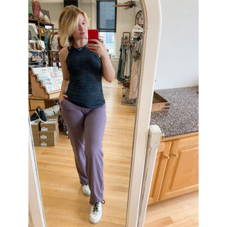 Straight Leg Yoga Pants mulberry RM -10