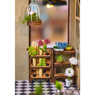 DIY Book Nook Kit: Flower Shop