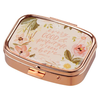 Pill Case Every Good & Perfect Gift James 1::17 CG -01