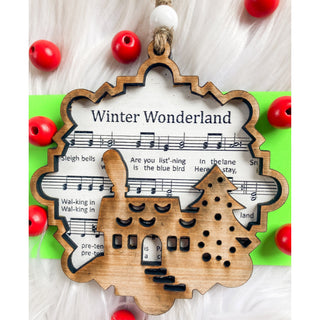 Winter Wonderland | Wooden Ornament | KT-126