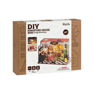 Garage Workshop ROBOTIM Rolife DIY Miniature House Kit