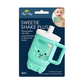 Sweetie Shake Plus™ | Silicone Teether plus Rattle Toy | Itzy Ritzy