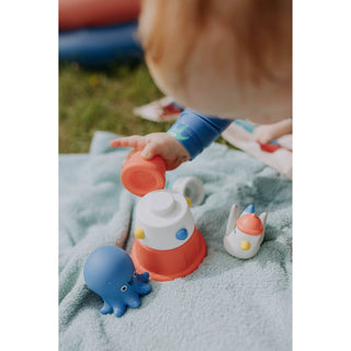 Itzy Stack & Squirt™ – Anchors Aweigh Bath Toy