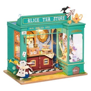 Alice's Tea Store DIY miniature house