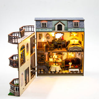 DIY Miniature House Kit: Marigold Manor