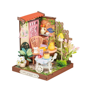 DIY Miniature House Kit | Fancy Tea Yard | Rolife DS038