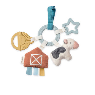 Bitzy Busy Ring™ Teething Activity Toy | Itzy Bitzy