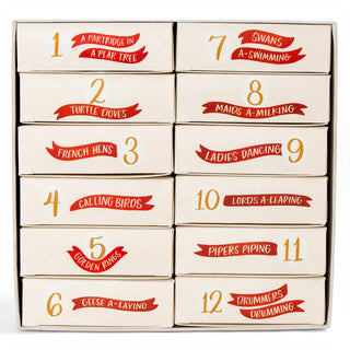 12 Days of Christmas Mini Jigsaw Puzzle Set