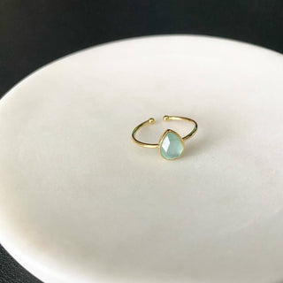 Teardrop Minty Ring