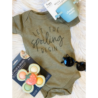 Let the Spoiling Begin | Kids’ Graphic Onesie | KT-63