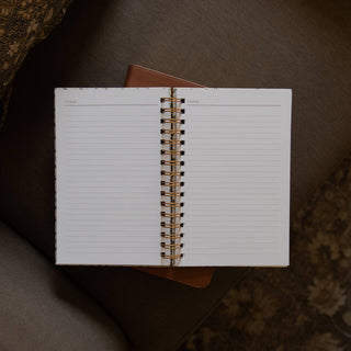 He Leads Me Journal | Floral Christian Daily Journal