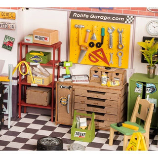 Garage Workshop ROBOTIM Rolife DIY Miniature House Kit