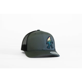 Adventure Sasquatch Trucker Hat | Charcoal/Black | SQ-01