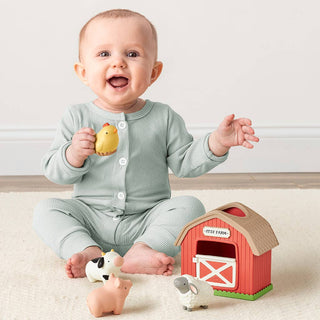 Itzy Play Barn™ | Spill & Fill Activity Toy