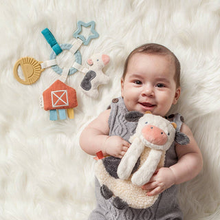 Bitzy Busy Ring™ Teething Activity Toy | Itzy Bitzy