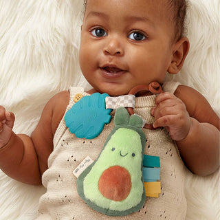Itzy Pal™ Plush | Silicone Avocado Teether | Itzy Ritzy