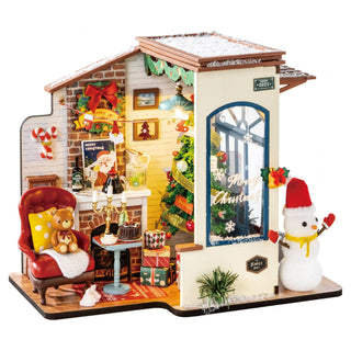 Christmas Snow House Rolife DIY Christmas DIY Kit