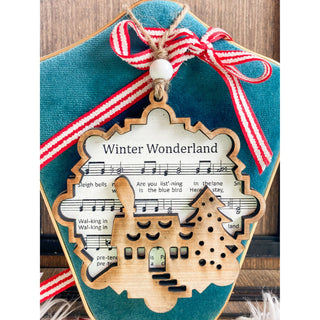 Winter Wonderland | Wooden Ornament | KT-126