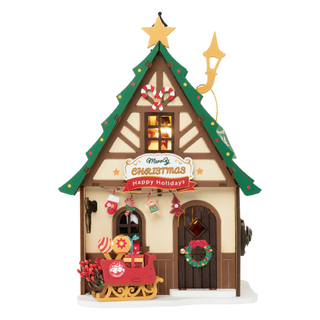 Twinkling Christmas House Rolife DIY House Wooden