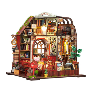 DIY Miniature House Kit: Book Loft