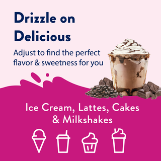 Sugar Free Dark Chocolate Espresso Sauce Topping | Skinny Mixes