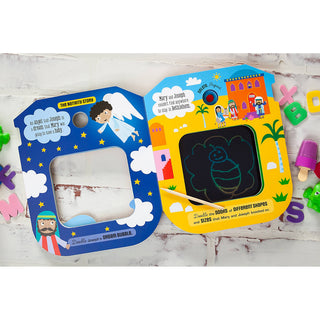 Doodle Delete Repeat: My First Bible Stories | LCD Doodle Book for Little Artists