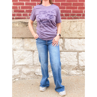 Whatever Life Throws At You, Duck | Graphic Tee | KT-54