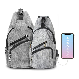 Nupouch Anti-theft Daypack Gray